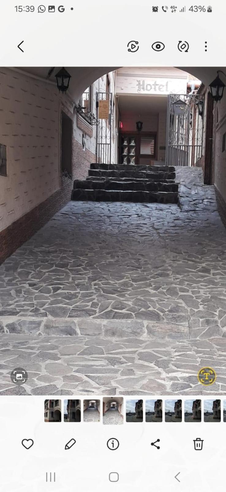Hotel Claudiu Segesvár Kültér fotó